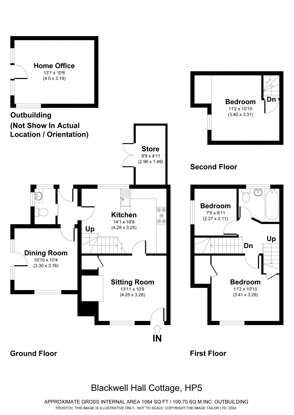 Floorplan for Chesham, , HP5