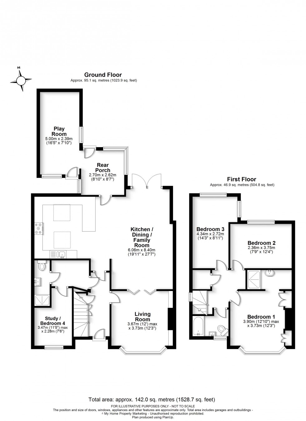 Floorplan for Little Chalfont, Bucks, HP7