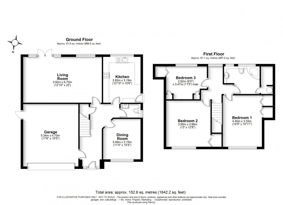 Floorplan for Little Chalfont, Amersham, HP6