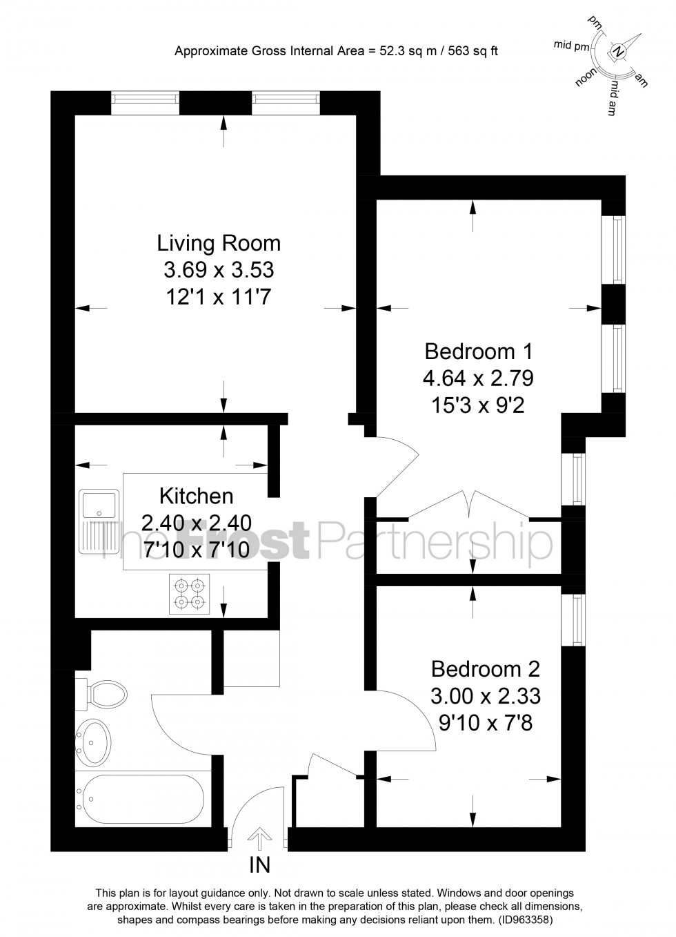 Floorplan for Narcot Lane, Chalfont St. Giles, HP8