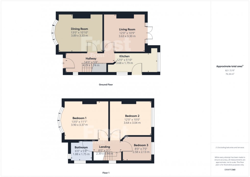 Floorplan for Ashford, Middlesex, TW15