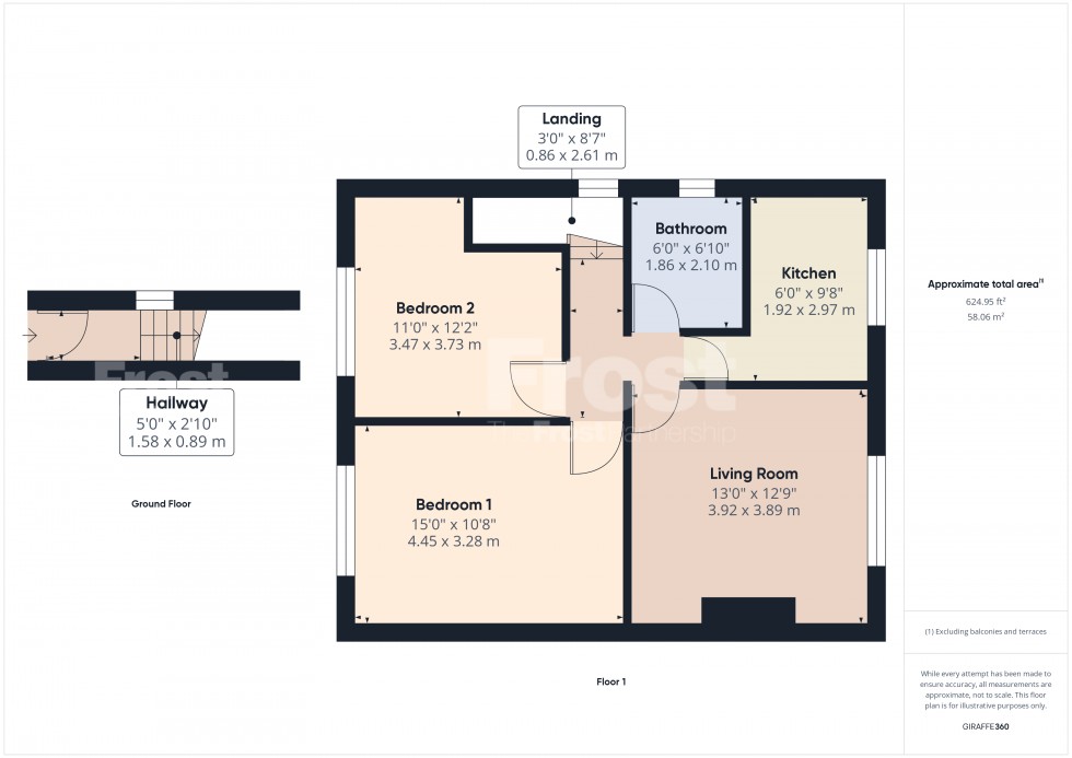 Floorplan for Ashford, Feltham, TW15