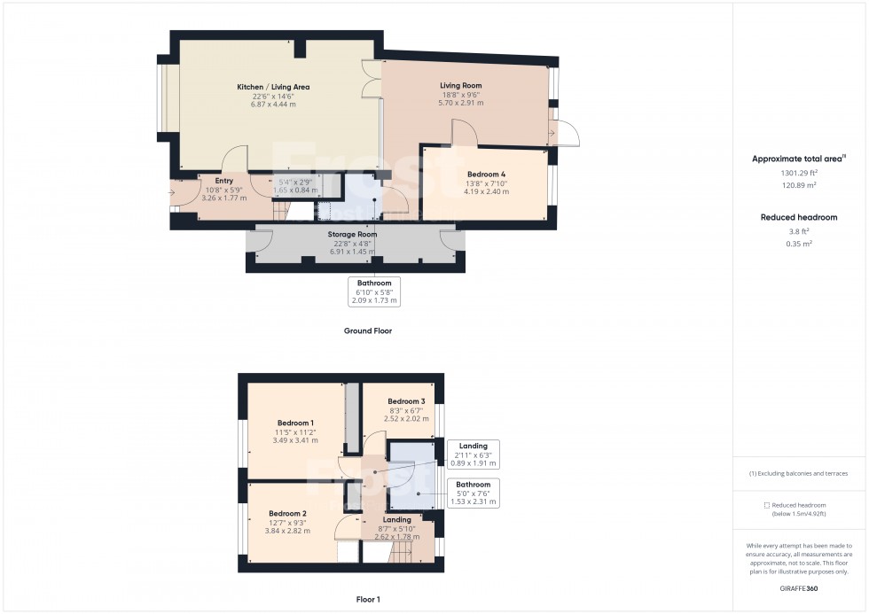 Floorplan for Ashford, Surrey, TW15