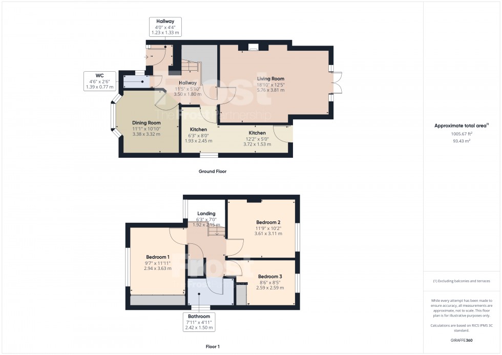 Floorplan for Feltham, , TW13