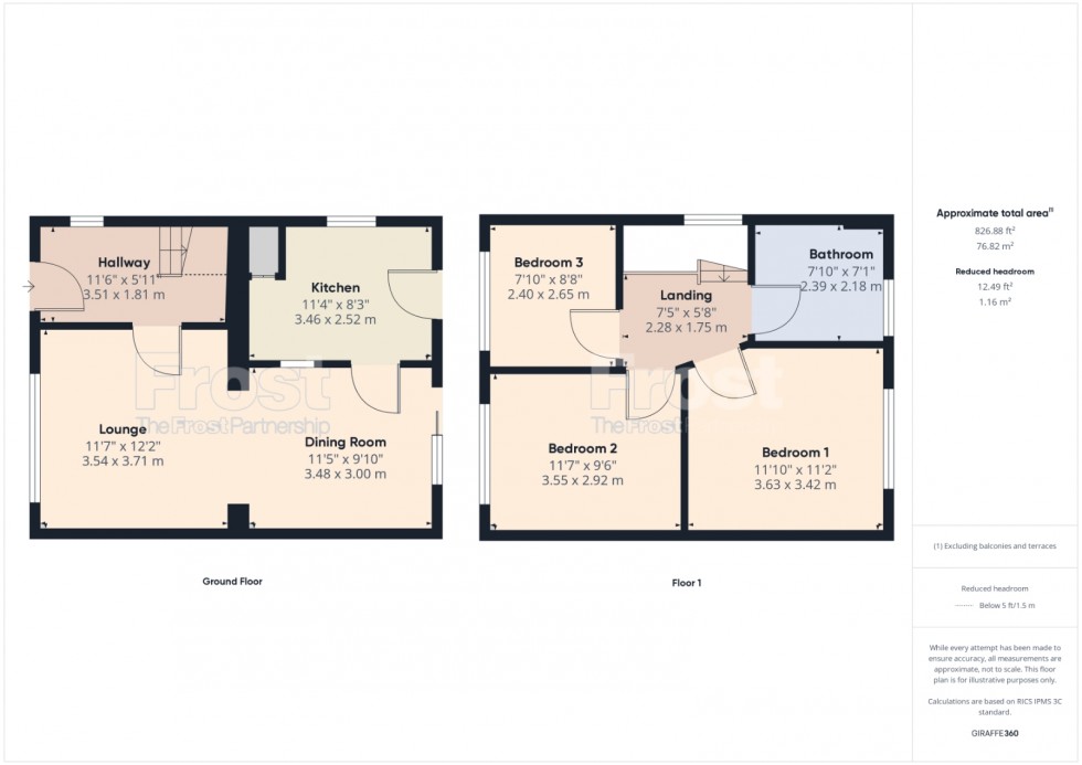 Floorplan for Stanwell, Staines-upon-Thames, TW19