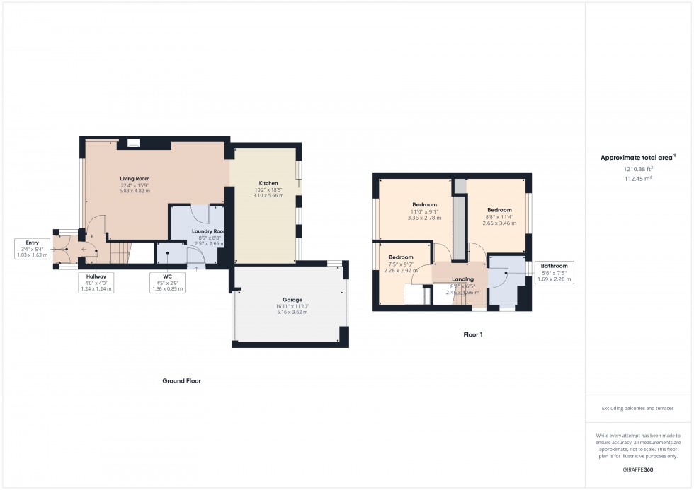 Floorplan for Stanwell, Middlesex, TW19