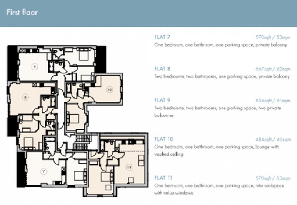 Floorplan for Ashford, Middlesex, TW15