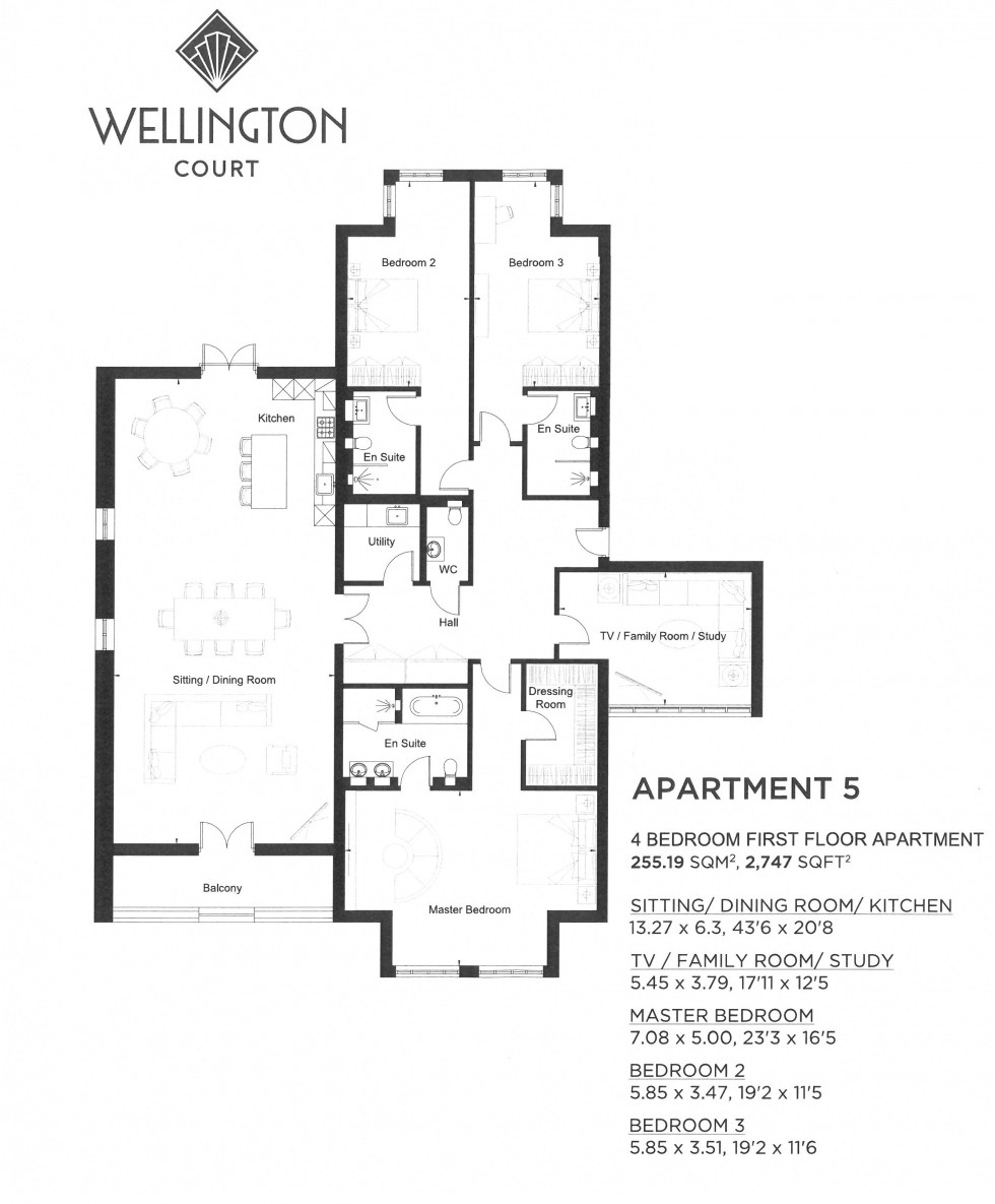 Floorplan for Penn Road, Beaconsfield, HP9