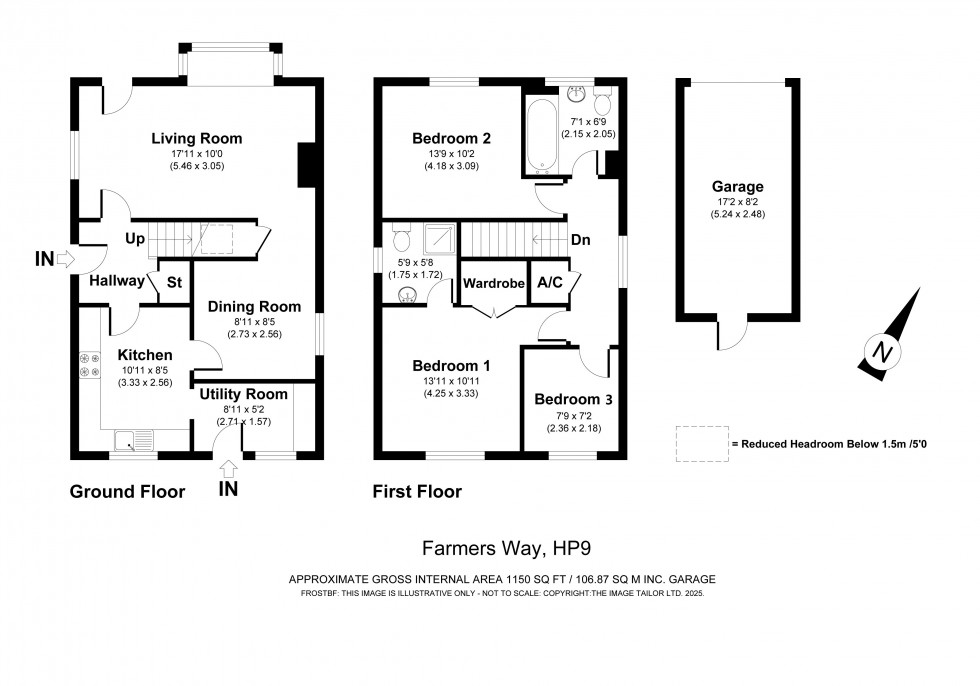 Floorplan for Seer Green, Beaconsfield, HP9