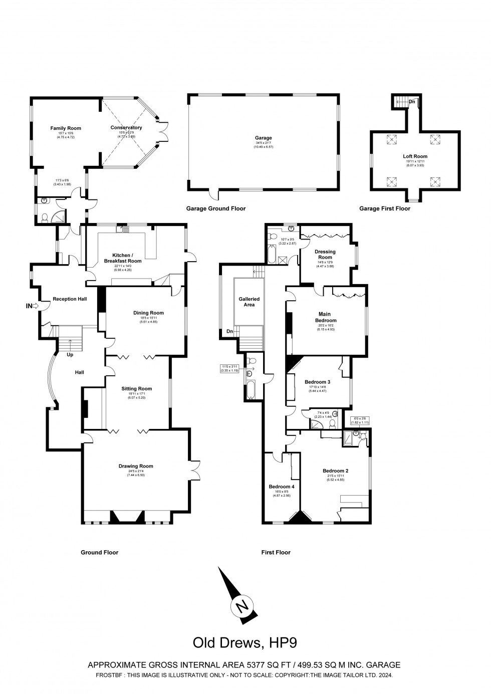 Floorplan for Knotty Green, Beaconsfield, HP9