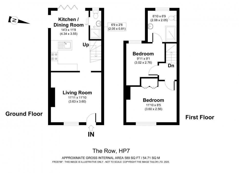 Floorplan for The Hill, Winchmore Hill, HP7