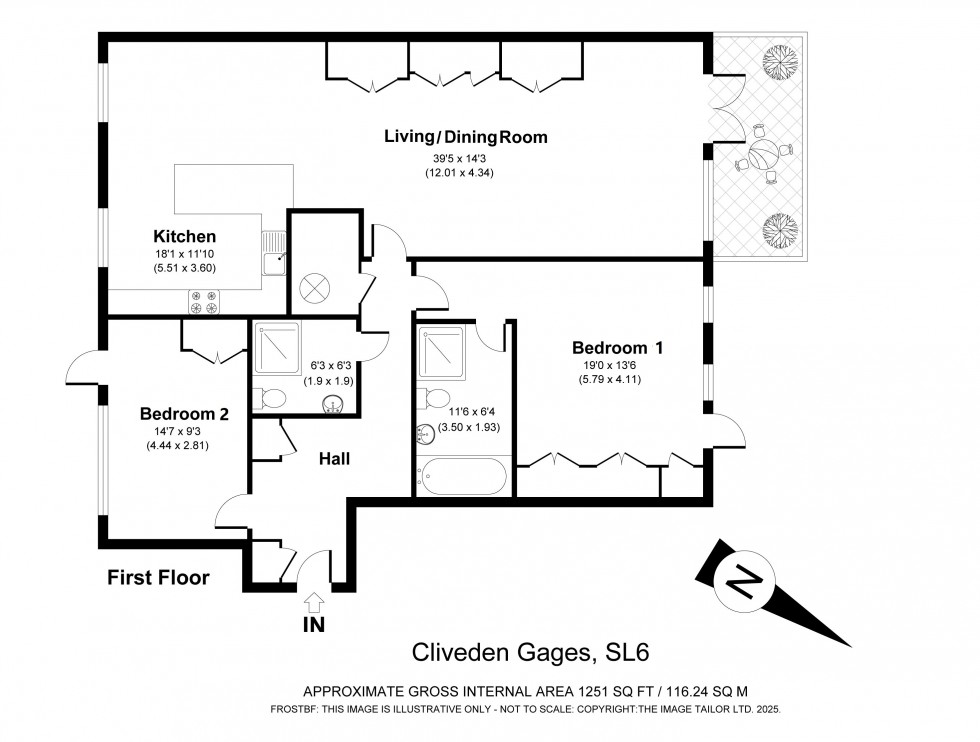 Floorplan for Taplow, Taplow, SL6