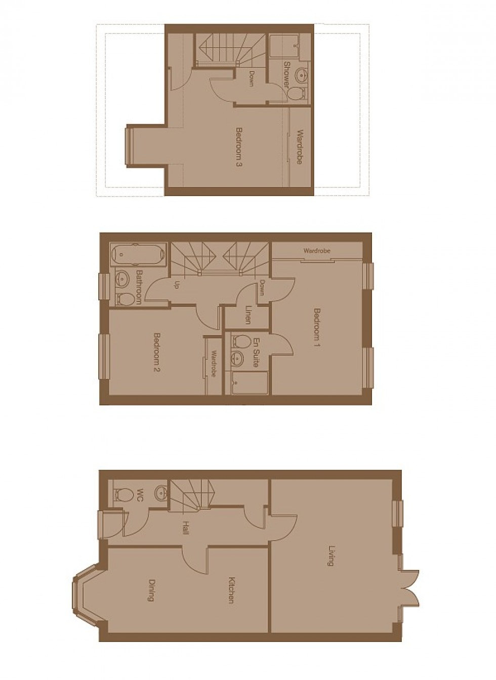 Floorplan for Beaconsfield, Bucks, HP9