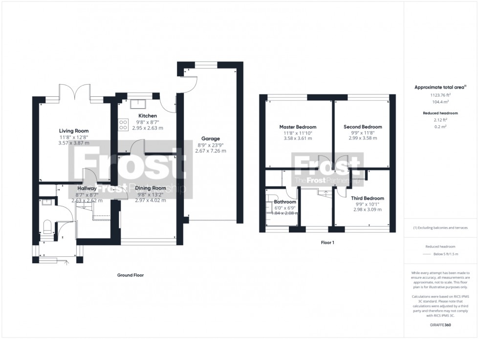 Floorplan for Burnham, Bucks, SL1