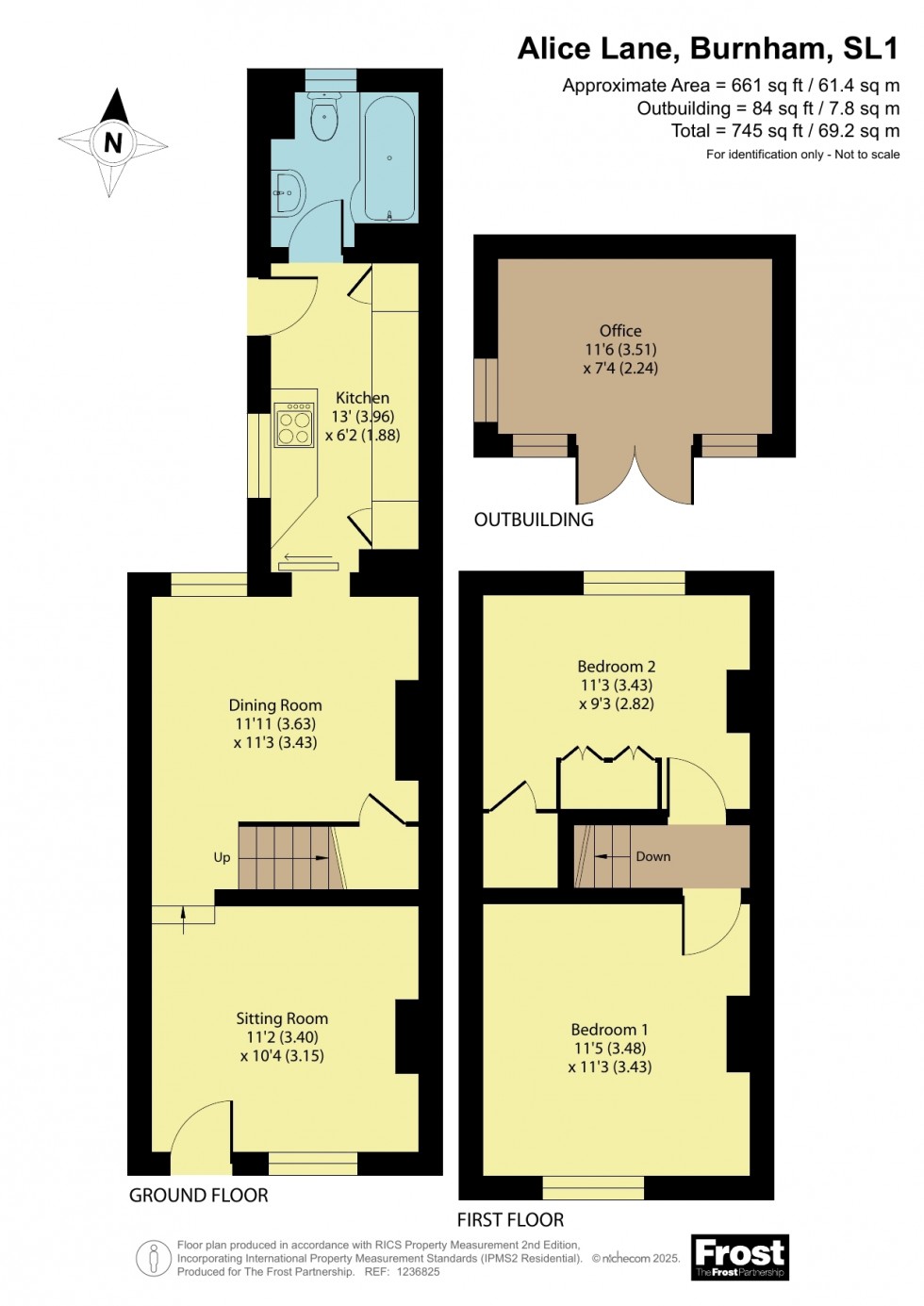 Floorplan for Burnham, Burnham, SL1