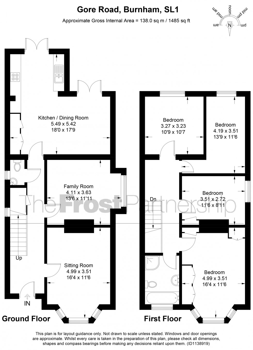 Floorplan for Burnham, Burnham, SL1