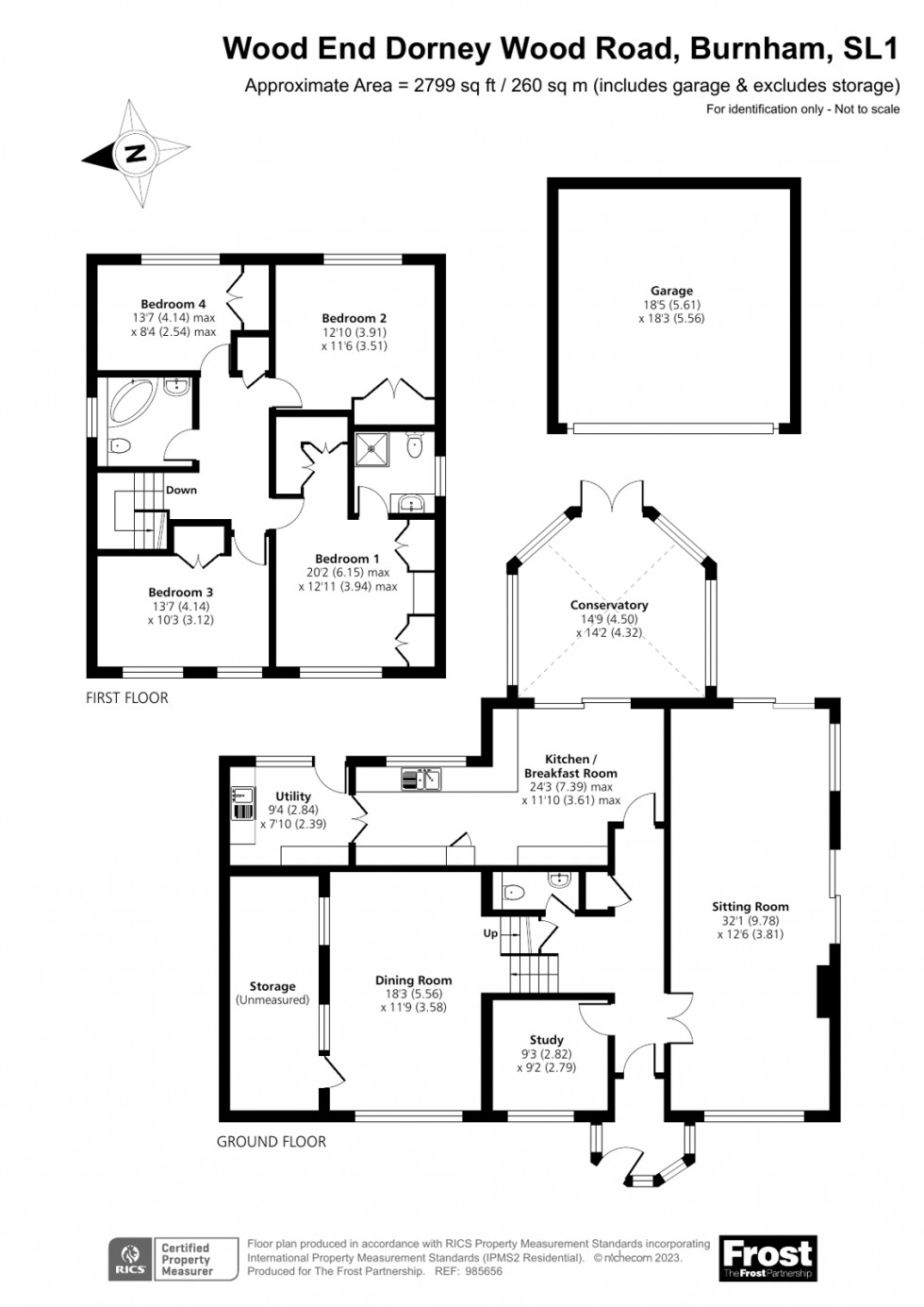 Floorplan for Burnham, Burnham, SL1