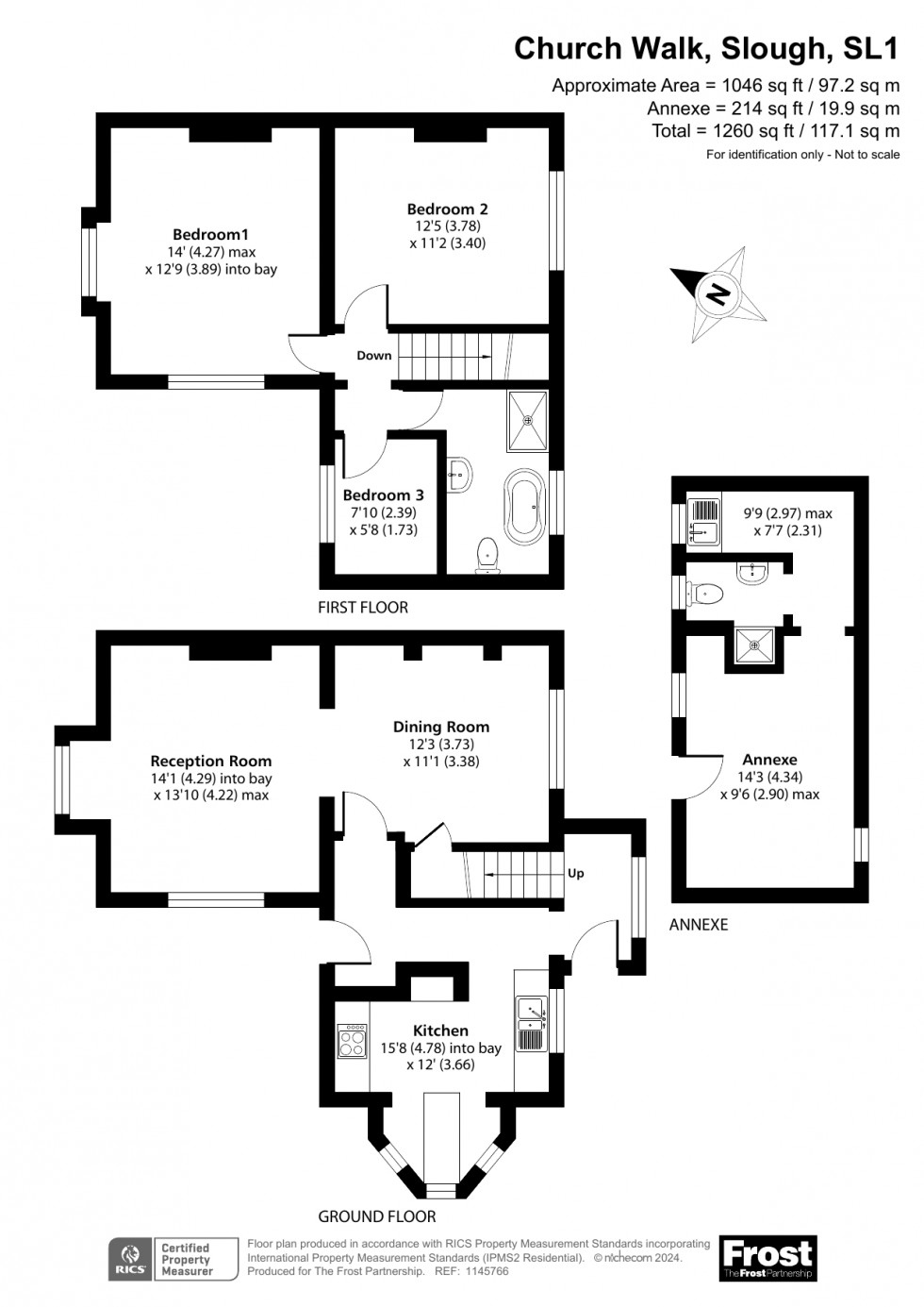 Floorplan for Burnham, Burnham, SL1