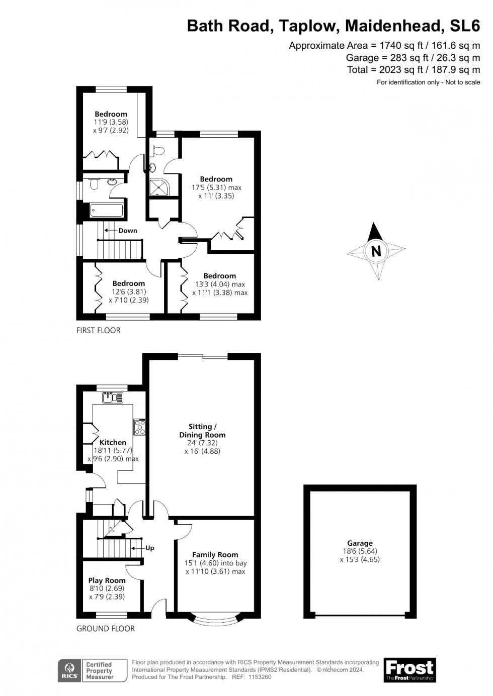 Floorplan for Taplow, Taplow, SL6