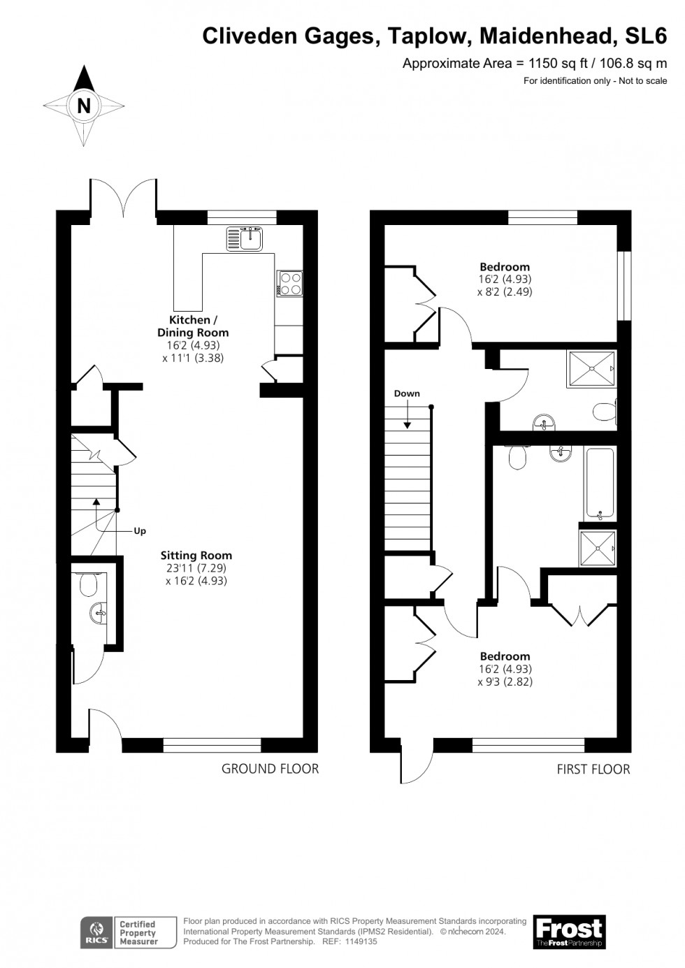 Floorplan for Taplow, Taplow, SL6