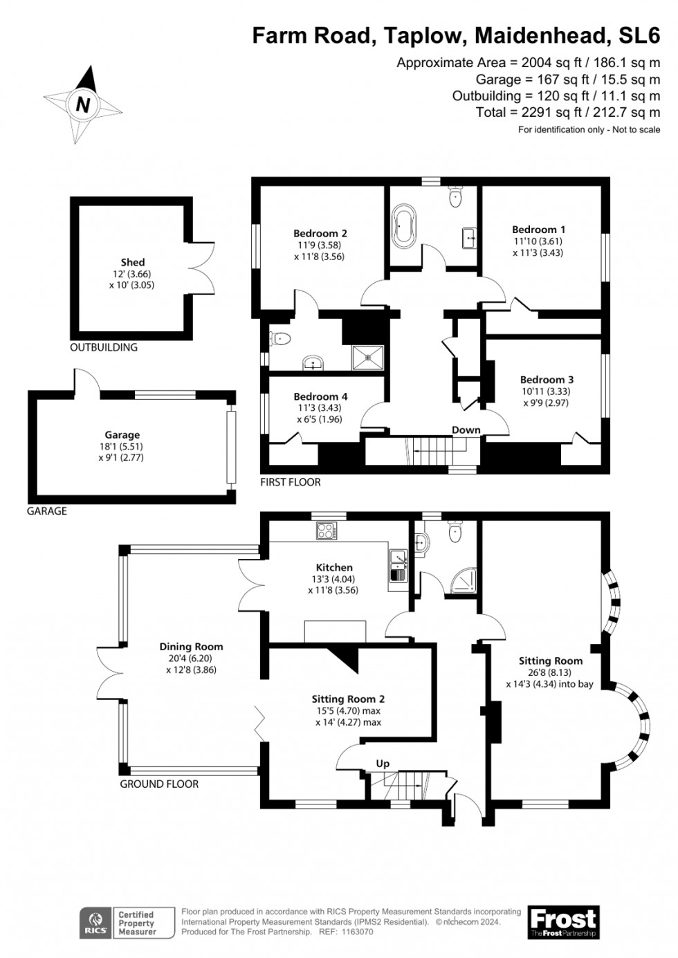 Floorplan for Taplow, Taplow, SL6