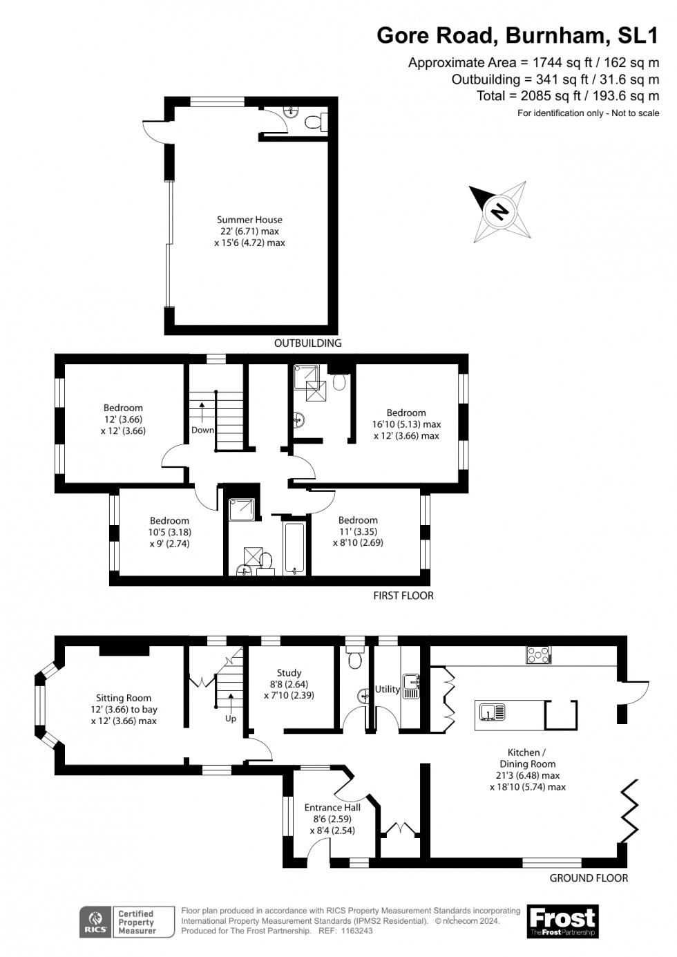 Floorplan for Burnham, Burnham, SL1