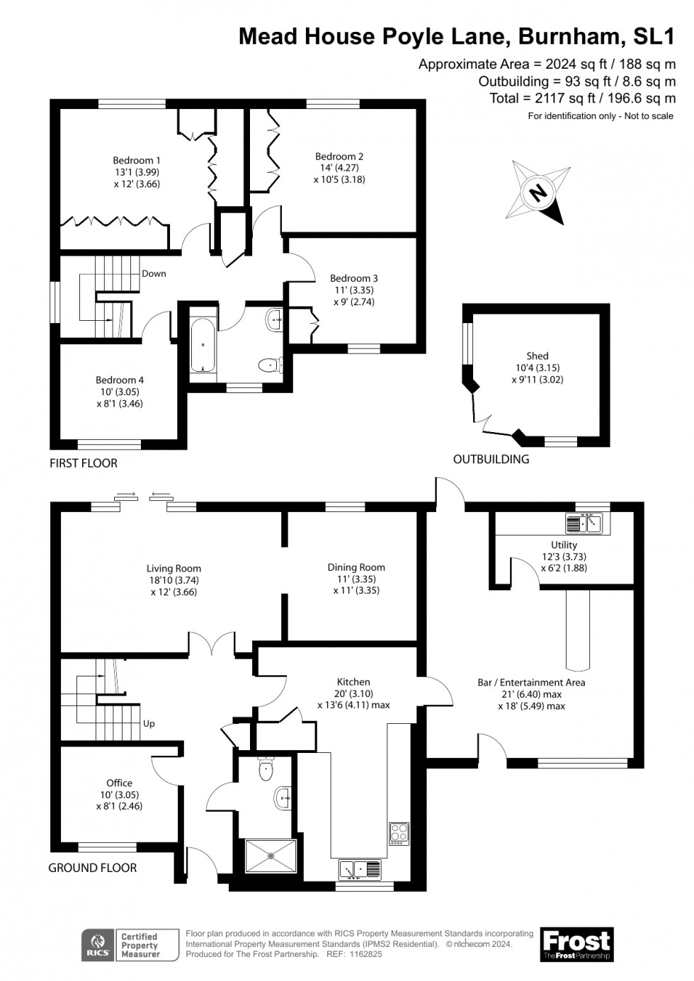 Floorplan for Burnham, Burnham, SL1