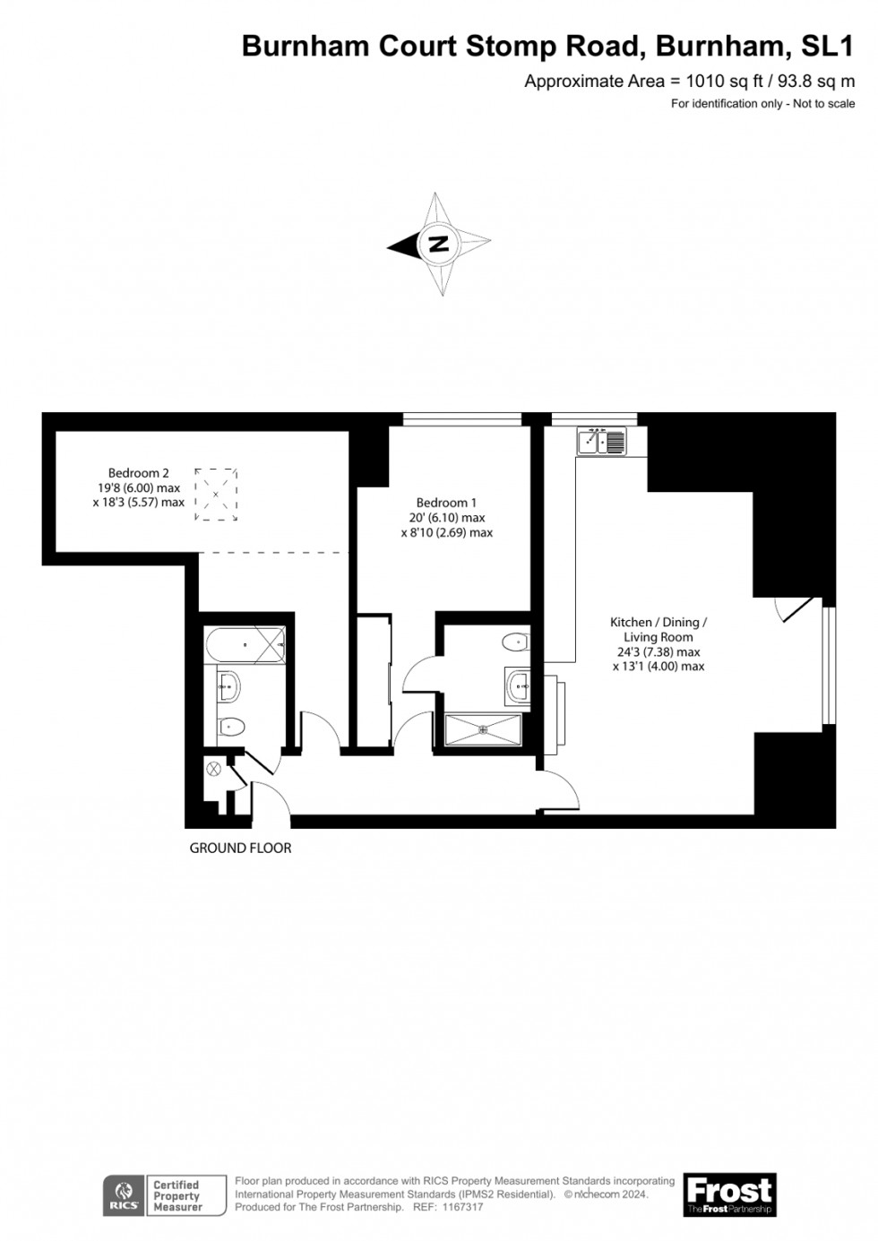 Floorplan for Burnham, Burnham, SL1