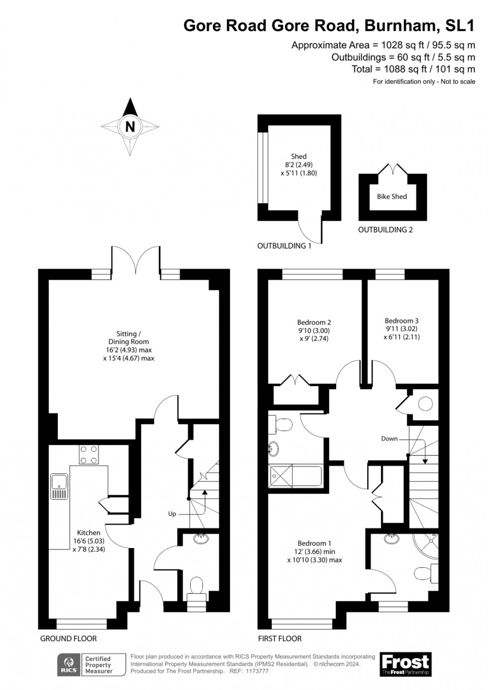 Floorplan for Burnham, Burnham, SL1