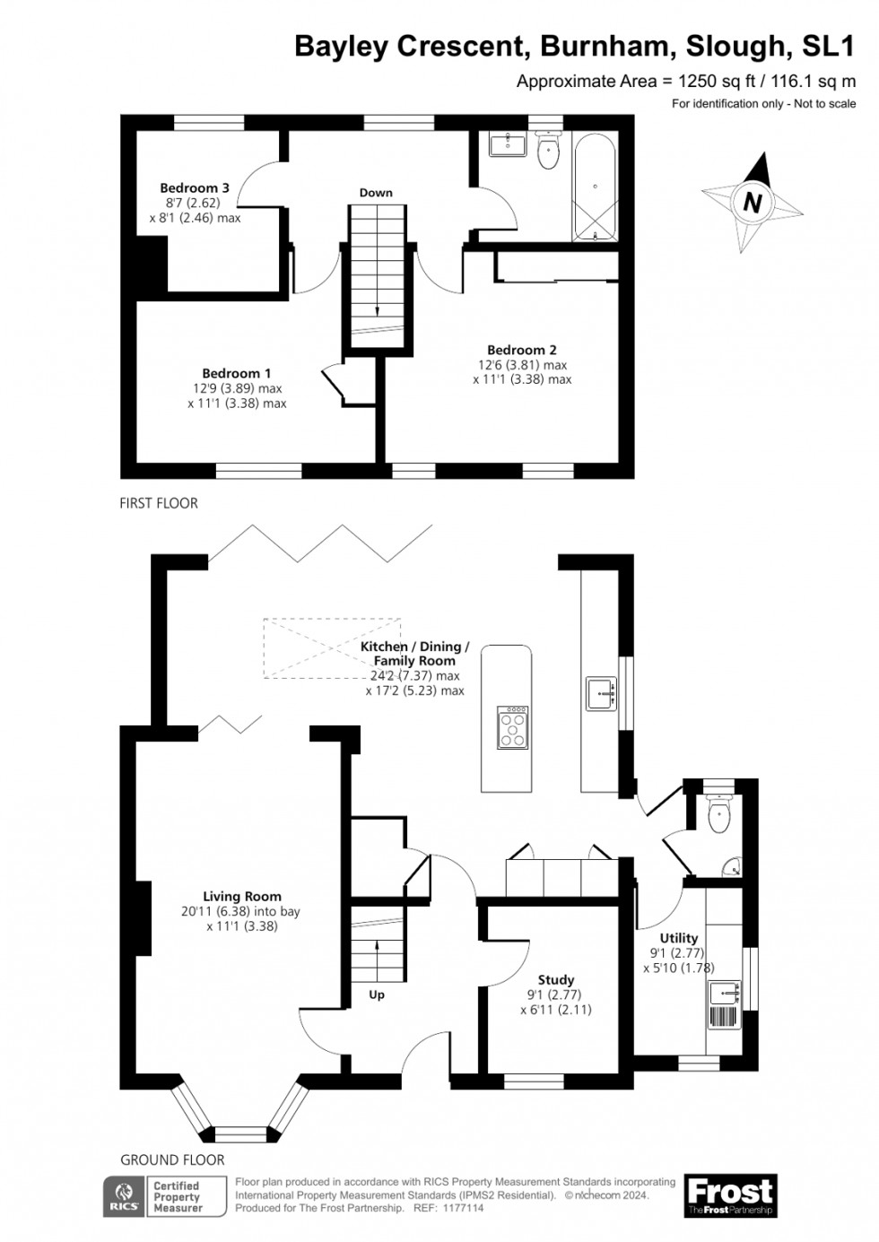 Floorplan for Burnham, Burnham, SL1