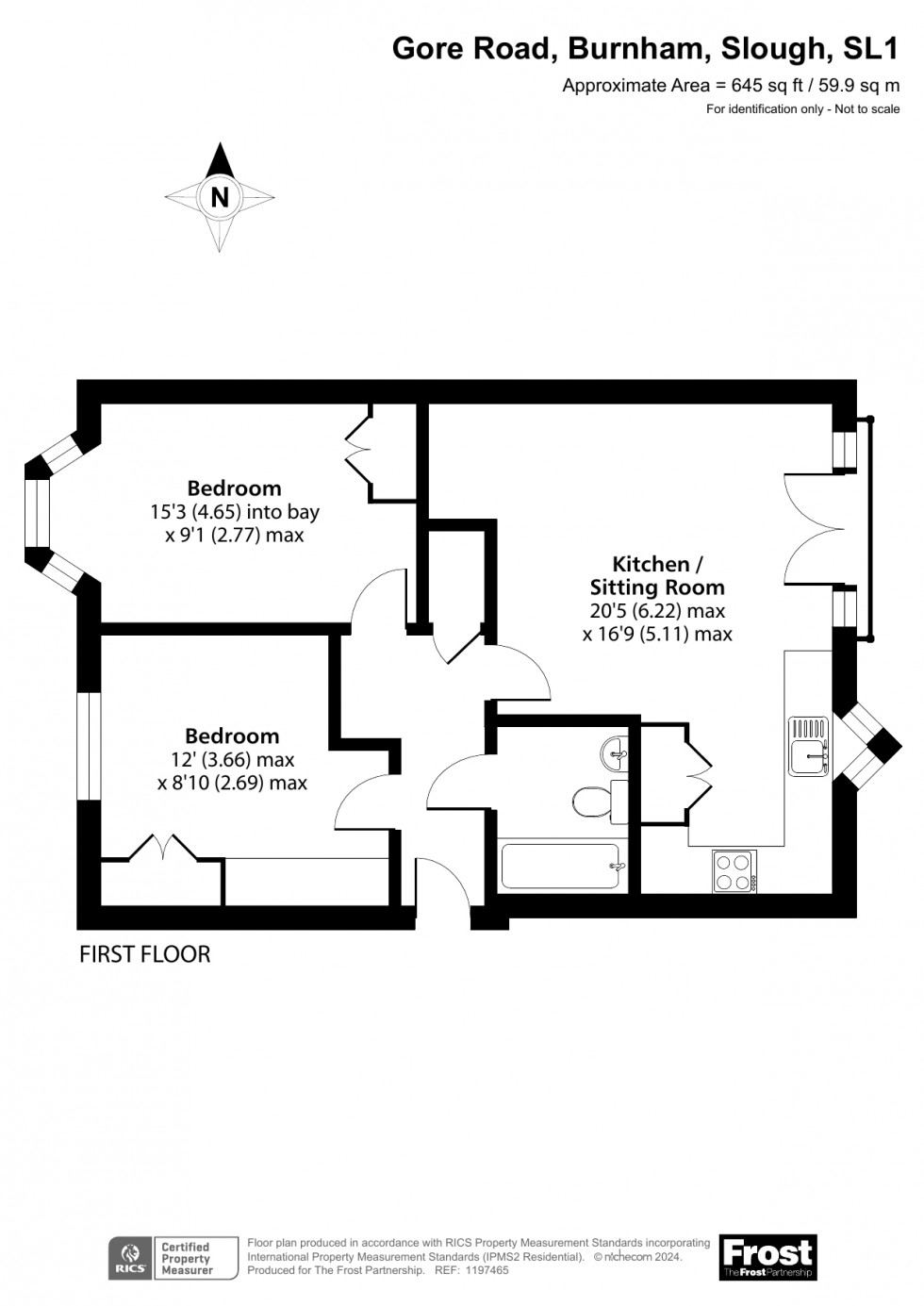 Floorplan for Burnham, Burnham, SL1