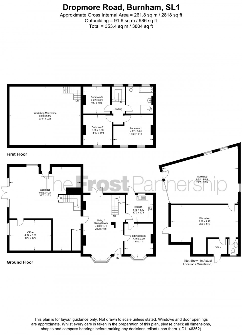 Floorplan for Burnham, Burnham, SL1