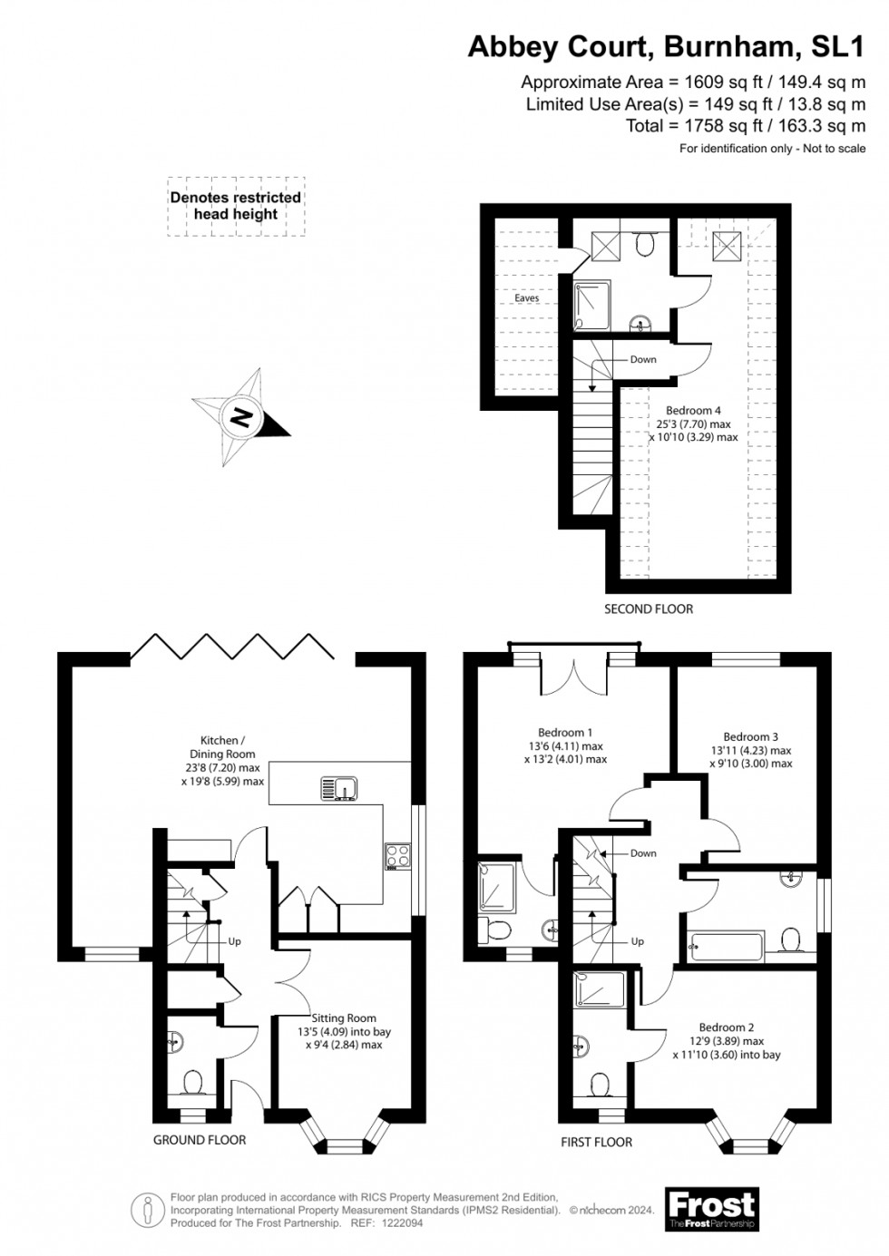 Floorplan for Burnham, Burnham, SL1