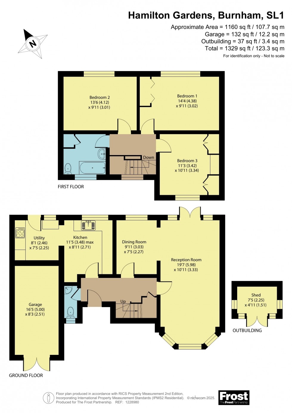 Floorplan for Burnham, Burnham, SL1