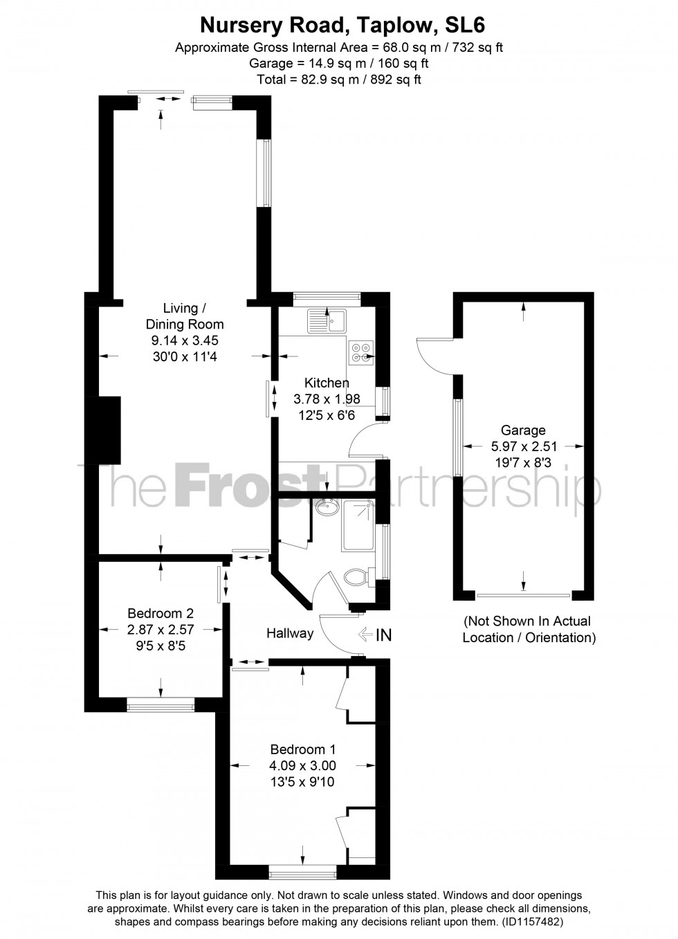 Floorplan for Taplow, Taplow, SL6