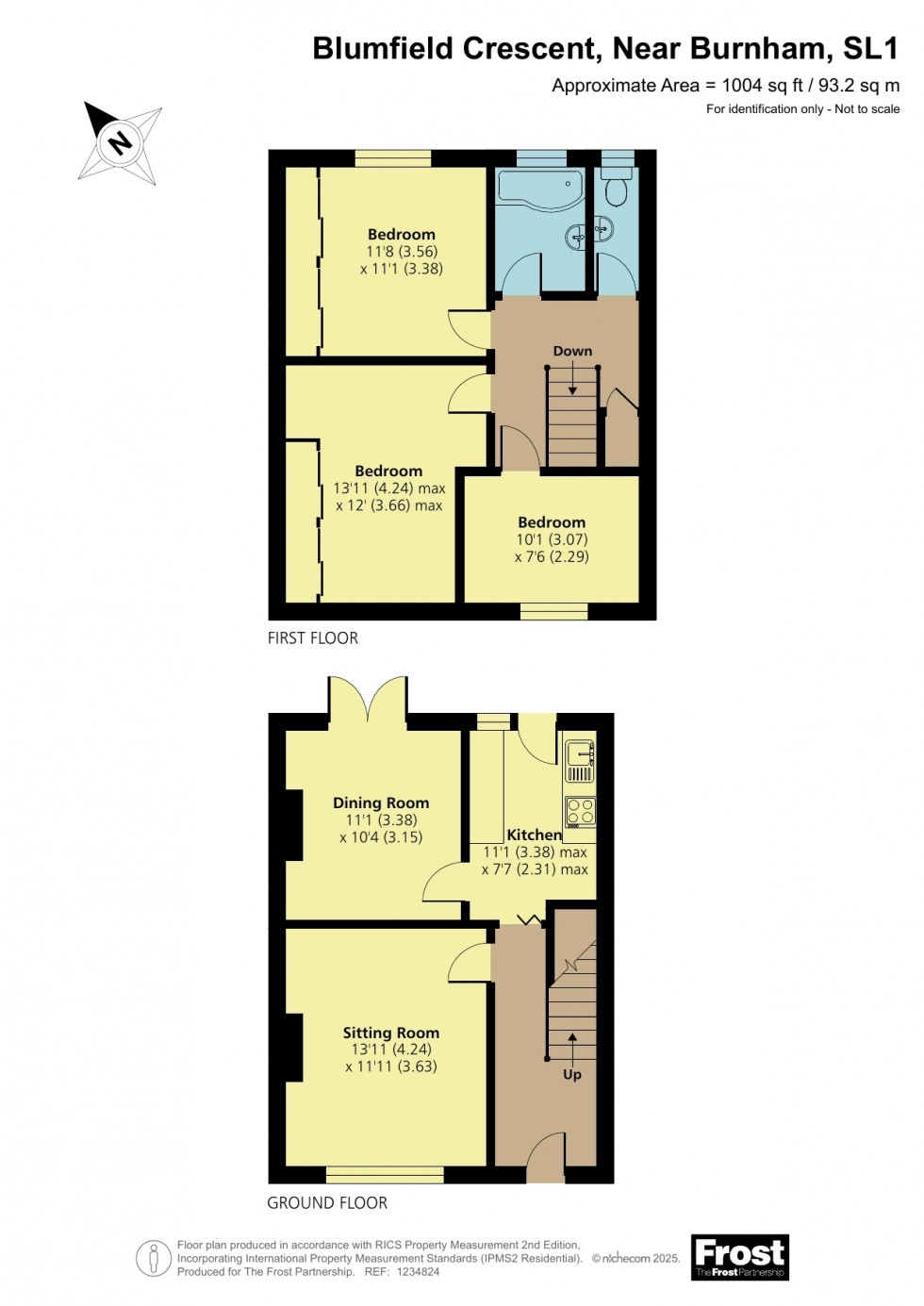 Floorplan for Slough, Berkshire, SL1