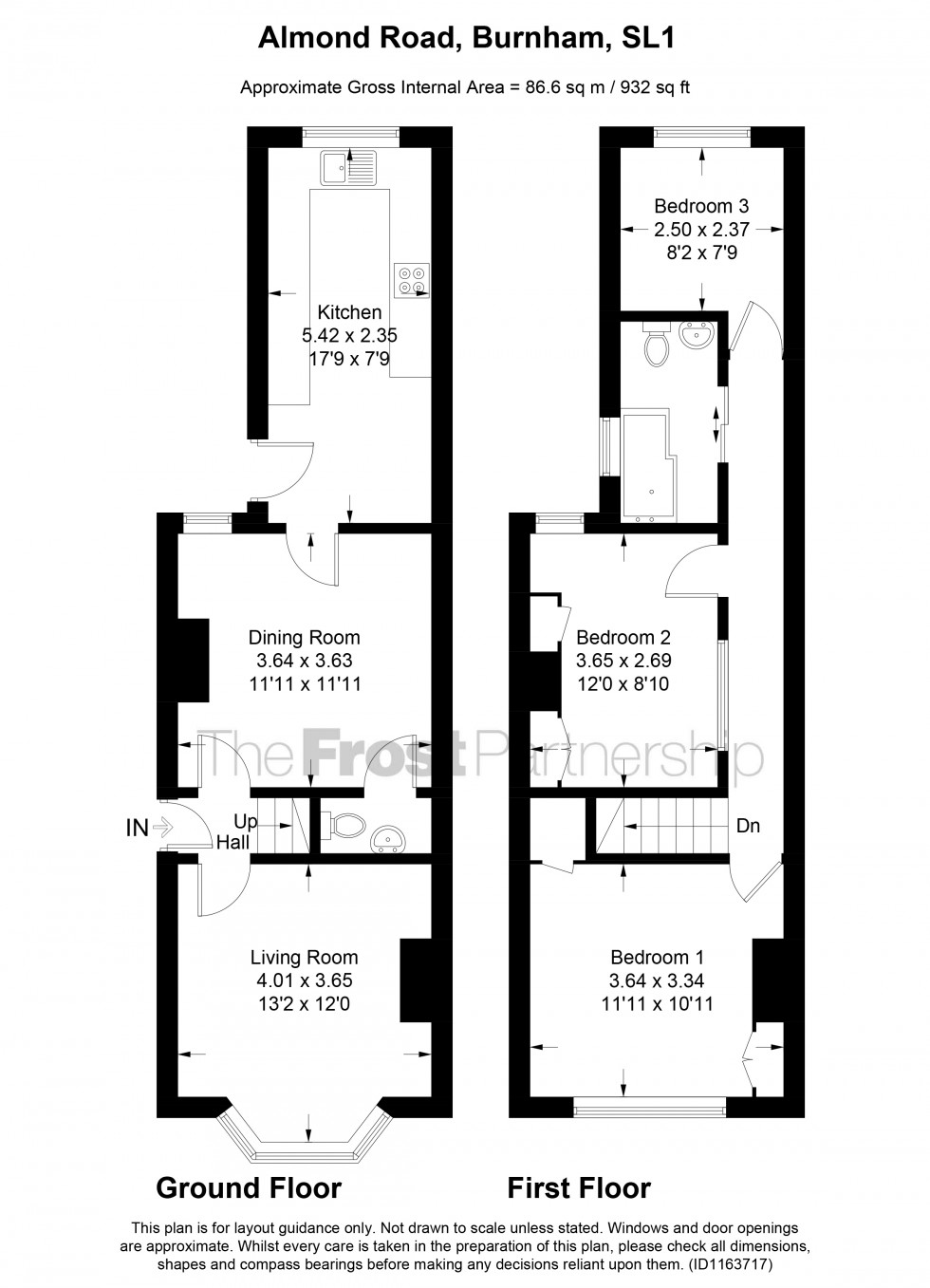 Floorplan for Burnham, Burnham, SL1