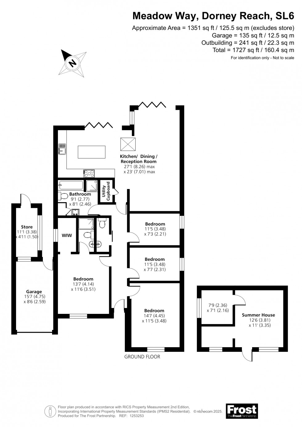 Floorplan for Dorney Reach, Maidenhead, SL6