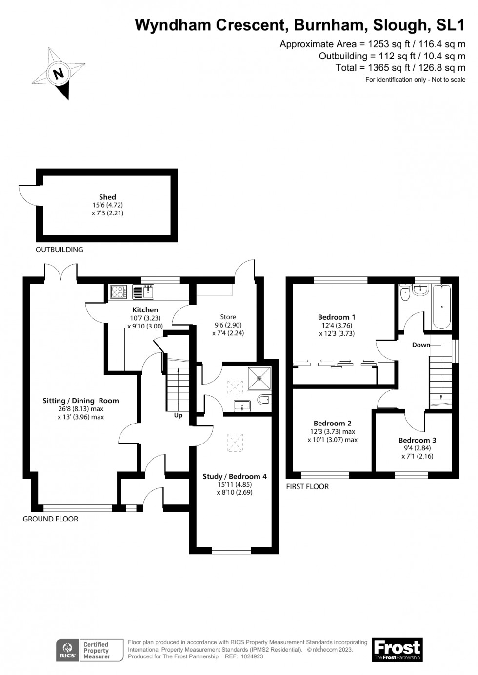 Floorplan for Burnham, Burnham, SL1