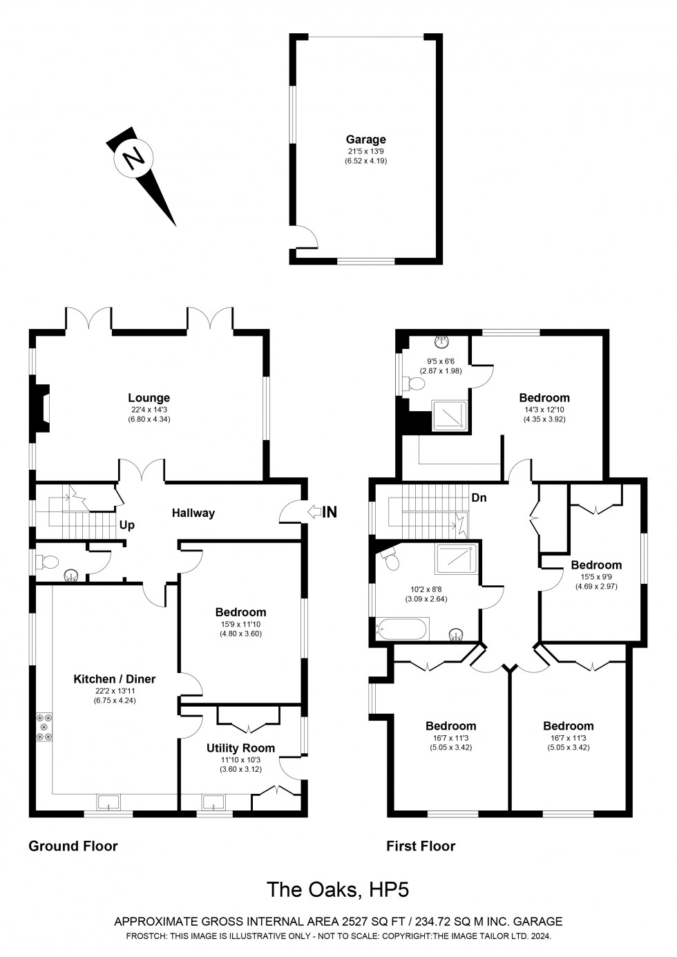 Floorplan for Chesham, Bellingdon, HP5