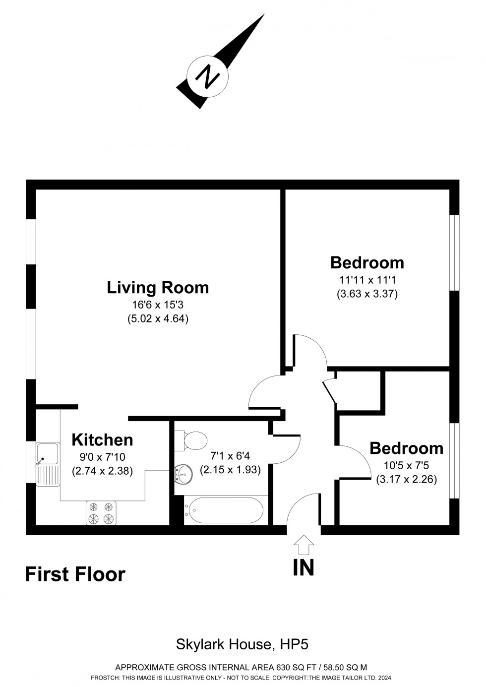 Floorplan for Chesham, , HP5