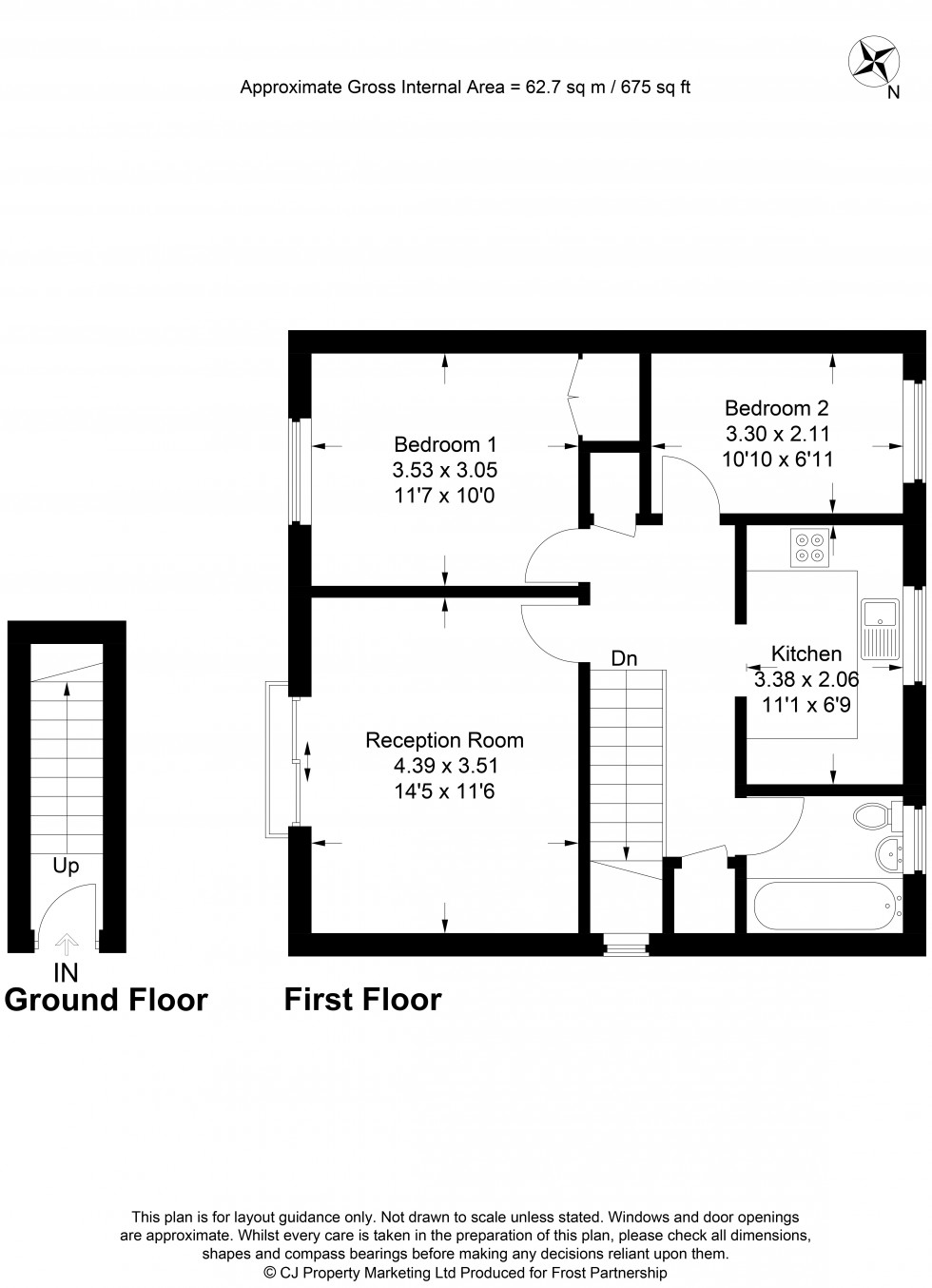 Floorplan for Bovingdon, Hemel Hempstead, HP3