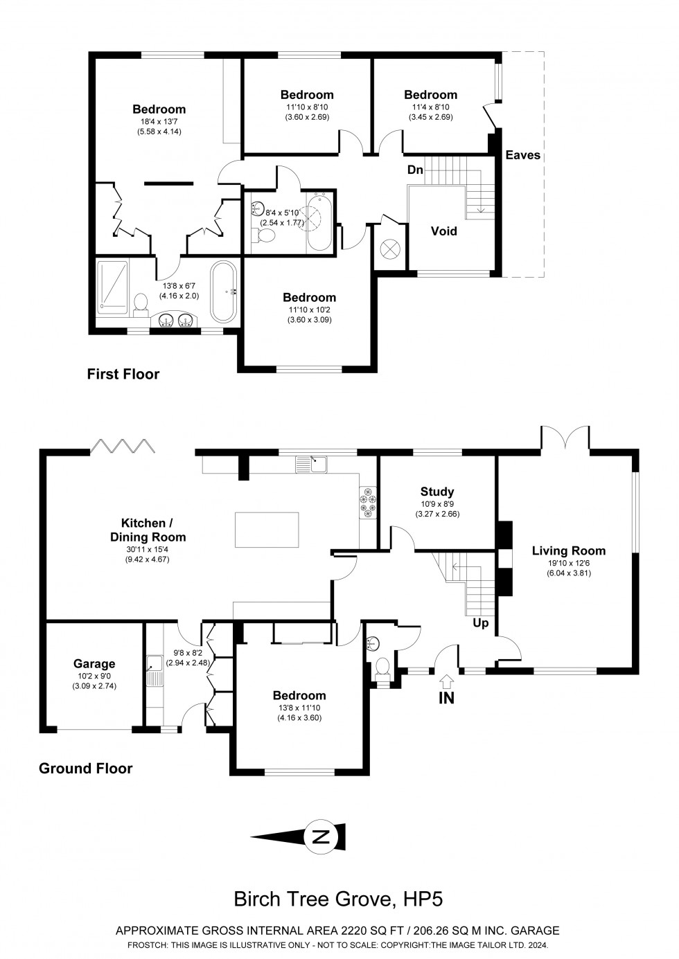 Floorplan for Ley Hill, Chesham, HP5