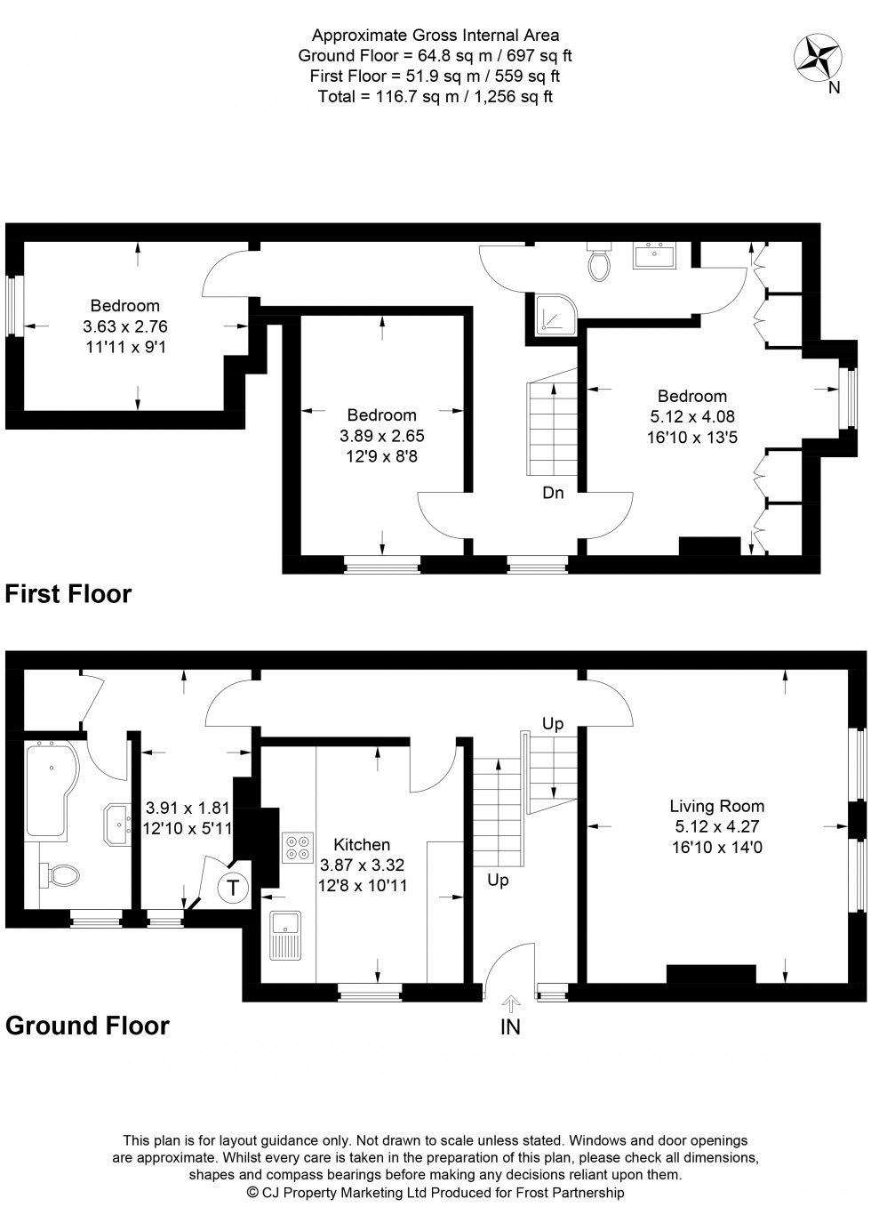 Floorplan for Orchard Leigh, Chesham, HP5