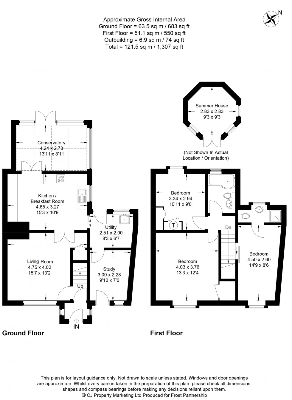 Floorplan for Chalfont St. Peter, Gerrards Cross, SL9