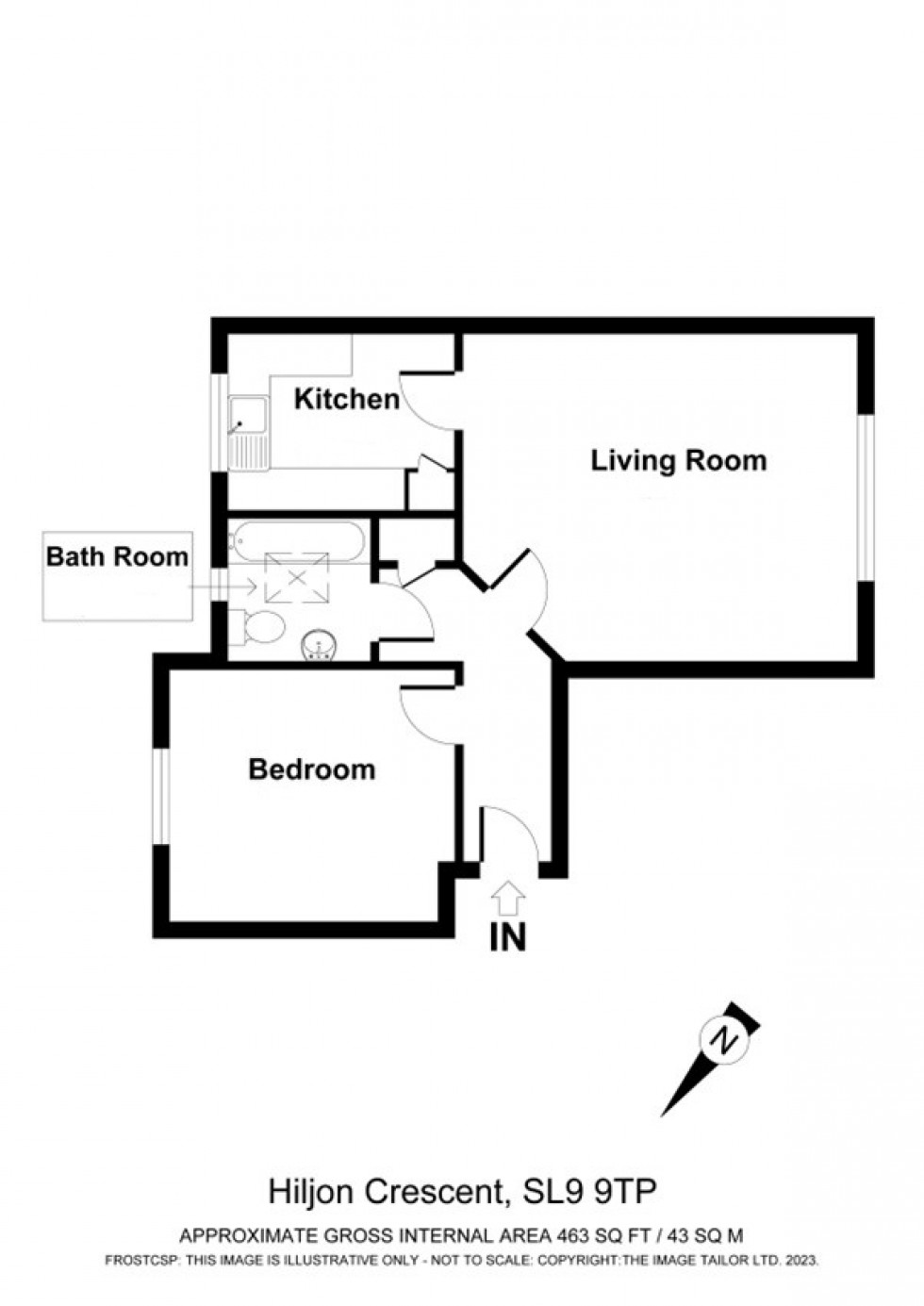 Floorplan for Chalfont St. Peter, Gerrards Cross, SL9