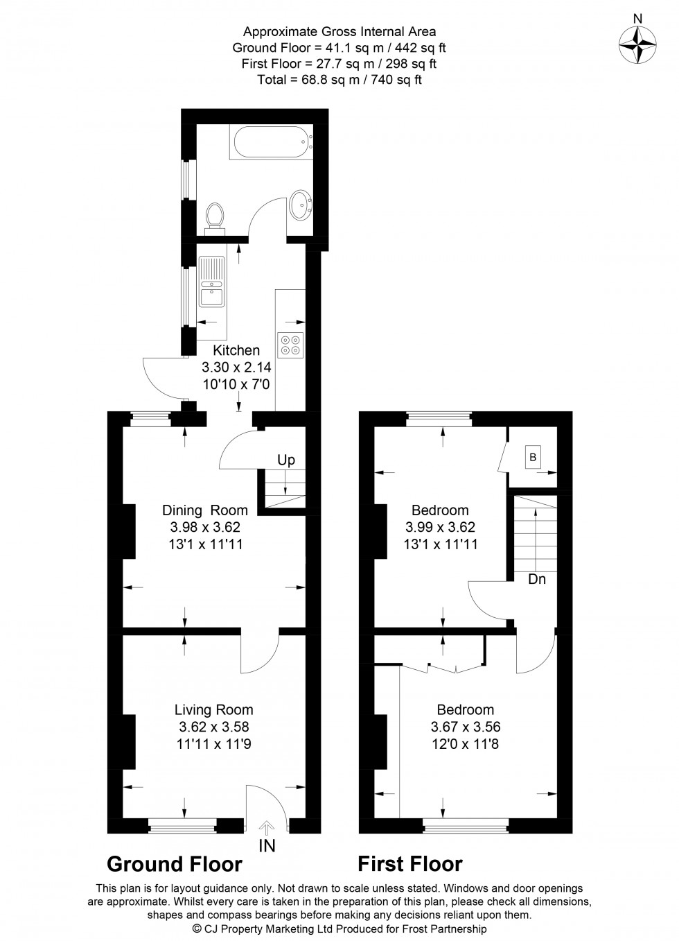 Floorplan for Chalfont St. Peter, Gerrards Cross, SL9