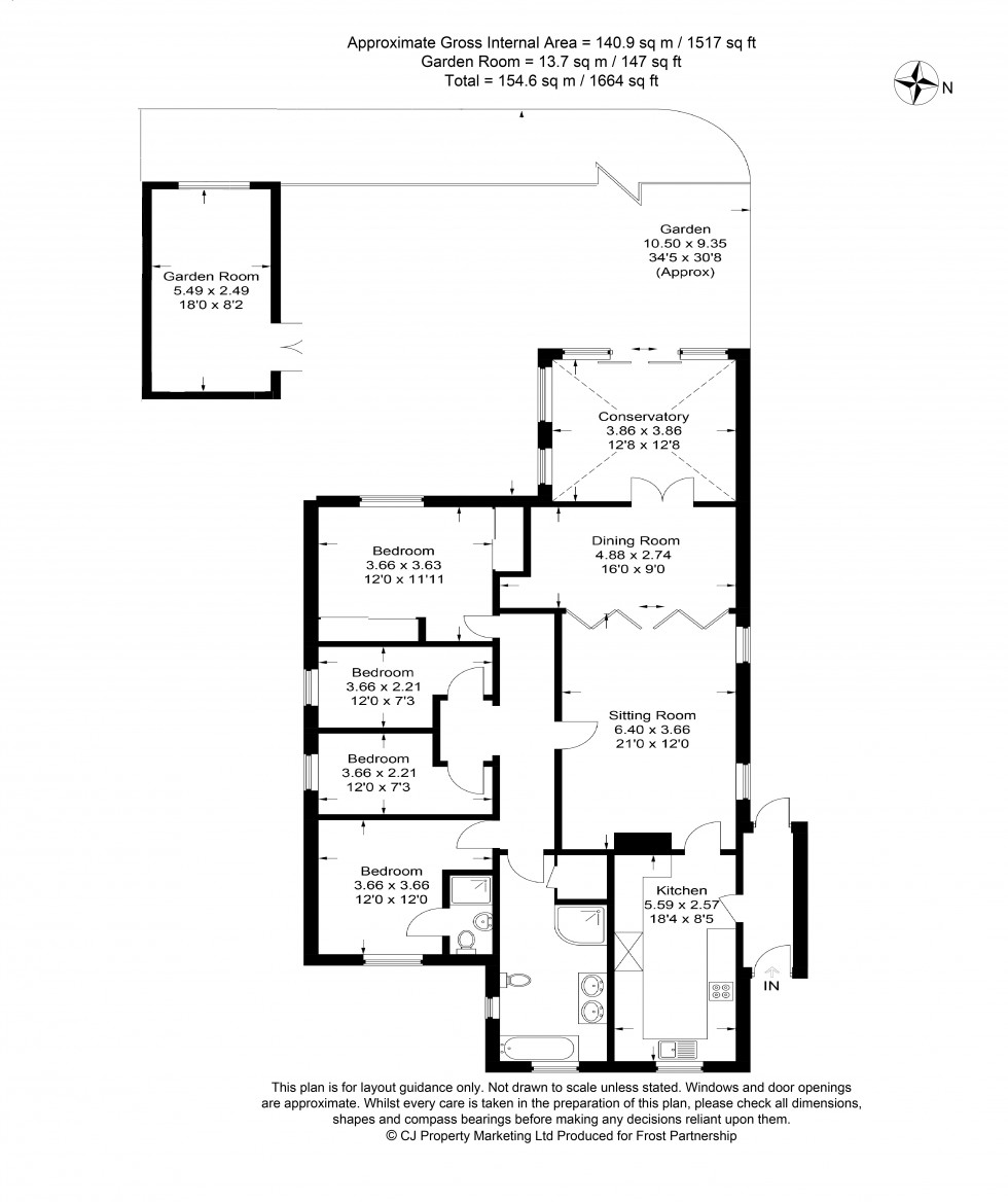 Floorplan for Stylecroft Road, Chalfont St. Giles, HP8