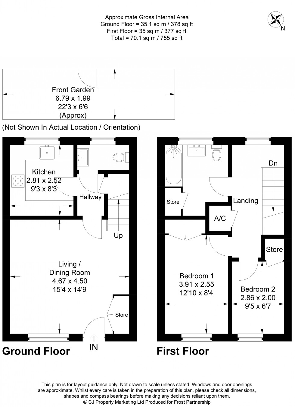 Floorplan for Chalfont St. Giles, , HP8