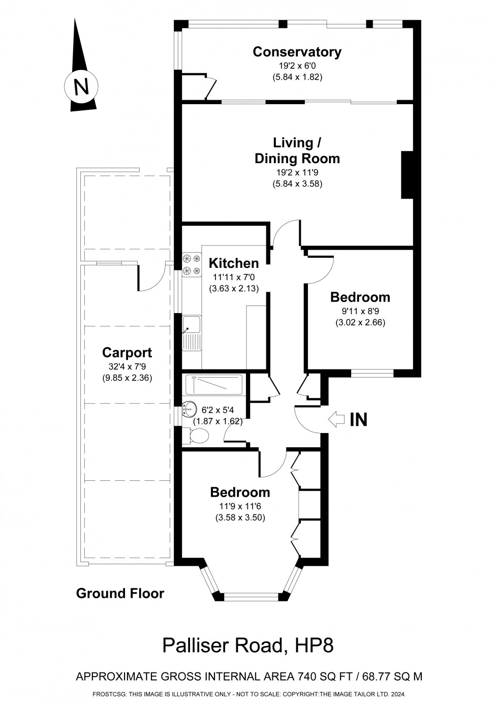 Floorplan for Chalfont St. Giles, , HP8